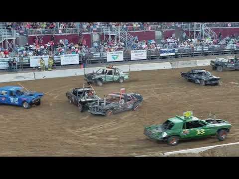 2017 Utah County Fair Demolition Derby