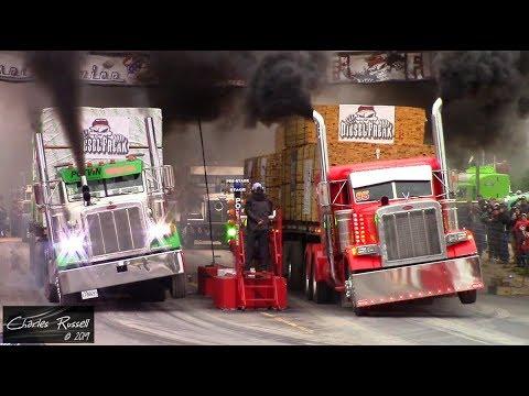 Great Lakes Big Rig Challenge 2019 Loaded Drag Racing Compilation