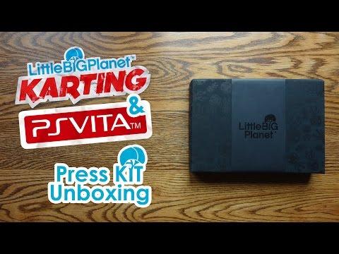 LittleBigPlanet Karting & PSVita Press Kit Unboxing & Review - HD 1080p