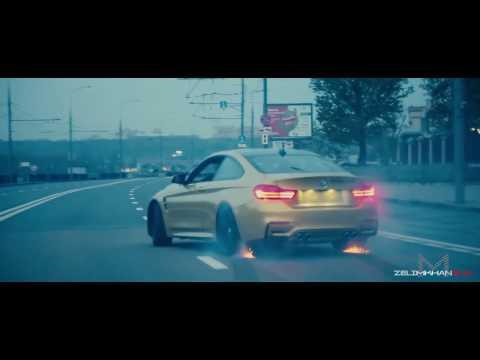 Красивый дрифт в городе Москва-Сити BMW M4/ BMW M4-Crazy Moscow City Driving (zelimkhanshm)