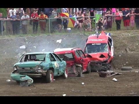 2015 Gander Demolition Derby - Small Car Heat