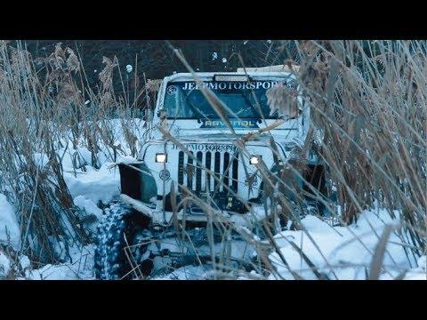 Ледяное Off-road безумие! Трофи-рейд по зимнему лесу.