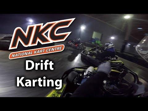 Drift Karting In The National Kart Centre