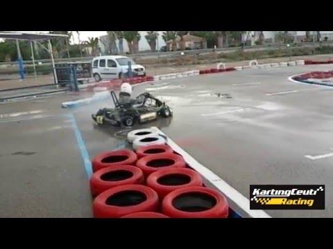 Karting Ceuti Drift, Donuts 360, Slowmotion (J. Gómez)