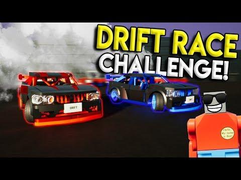 LEGO DRIFT & STREET RACE CHALLENGE! -  Brick Rigs Multiplayer Challenge Gameplay - Lego Street Race