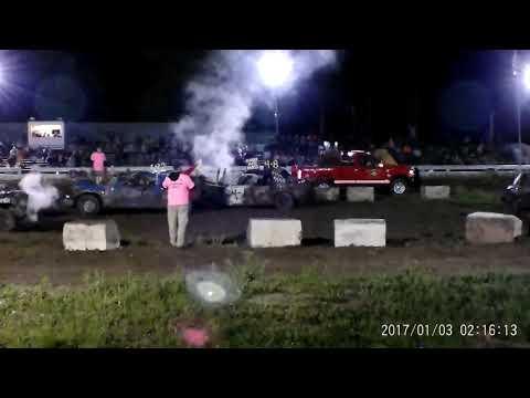 Standish Limited Weld Big Car Demolition Derby(Standish,Michigan) (June 1,2019)