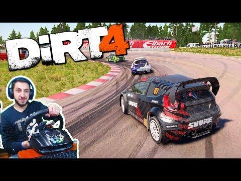 Бодрый и местами суровый Ралли Кросс в 3 странах - Dirt 4 на руле Logitech G25