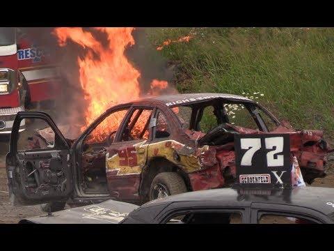 2018 Gander Demolition Derby - Big Car Heat