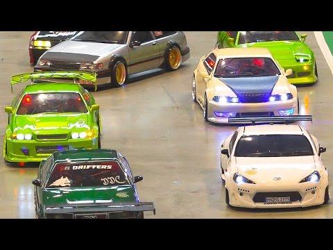 AMAZING RC DRIFT CAR RACE MODELS IN ACTION / Modell Süd Stuttgart 2016