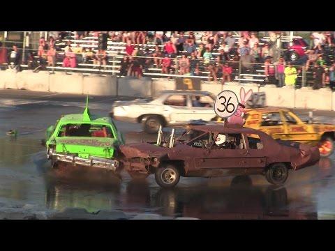 Demolition Derby-hard Hits,fire And Smoke