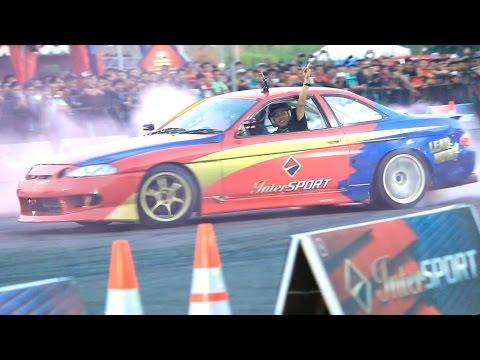 Slalom  Drift Race Car Ekstreme 2015 At Maguwoharjo Yogyakarta