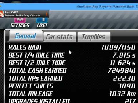 Drag Racing 1.5.2 Nissan GTR R35 Lv 6 Tune 8.899 And 8.891 Best 1/4 Mile