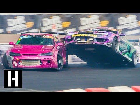 Wild Race Drone POV Footage, Savage Crashes, And More At Drift Masters!