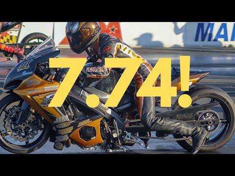 11 Of THE FASTEST MOST POWERFUL STREET LEGAL MOTORCYCLES RACE AT HUGE DRAG BIKE EVENT AT NHRA TRACK