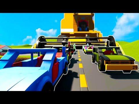 LARGEST, MOST INSANE LEGO DEMOLITION DERBY EVER MADE - Brick Rigs Lego Multiplayer