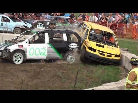 Forest Fair Demolition Derby 2015 | Vans Heat 2