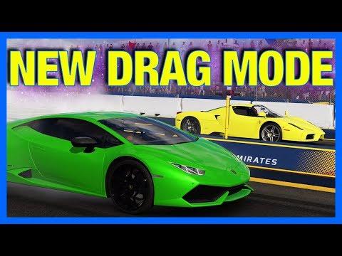 Forza 7 : NEW DRAG RACING MODE GAMEPLAY!! (Experimental Drag Racing)