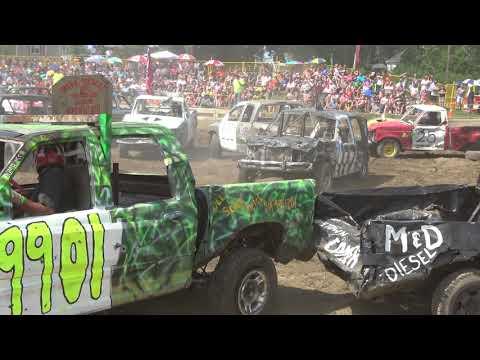 Comber Fair Demolition Derby 2018 | Trucks