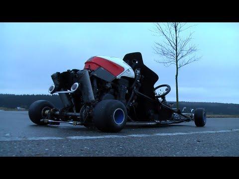 Eigenbau Go Kart Monster Kart самодельный картинг обзор