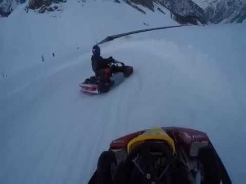 Livigno Ice Drift Karting Jarosław Bukwald